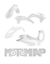 Kit Plastiche Acerbis KTM EXC 125 250 300 2014 2015 2016 Bianco
