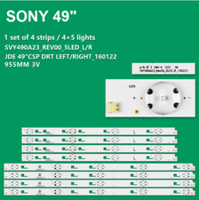 KIT 8 BARRE STRIP LED TV SONY