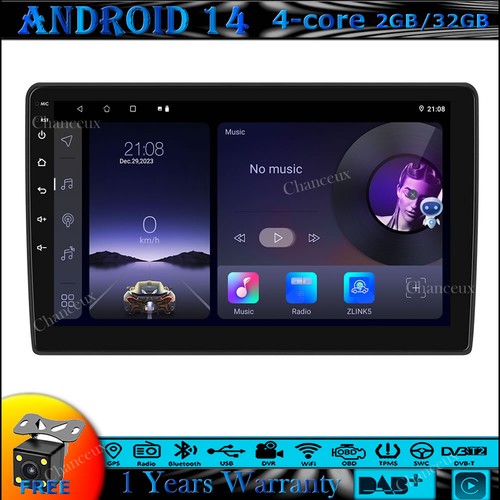 Autoradio android 14 - autoradio, 9"