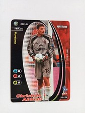 card FOOTBALL CHAMPIONS WIZARDS 2001-02 numero 117/230 MILAN C. ABBIATI