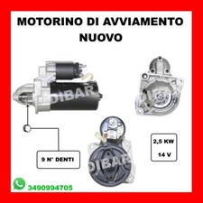 MOTORINO DI AVVIAMENTO NUOVO FIAT DUCATO 150 MJ 2.3 D KW110 CV150 F1AGL411C 196
