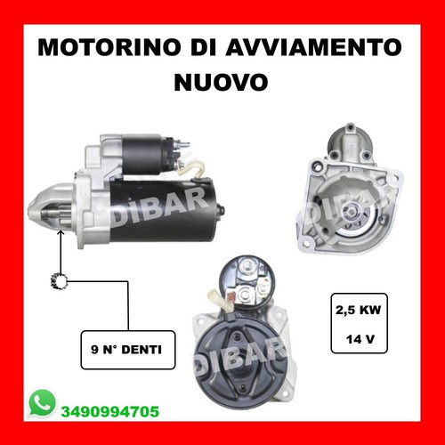 Motorino avviamento nuovo - avviamento,