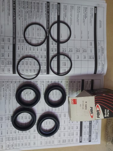 Serie gommini pinze freni - gommini,
