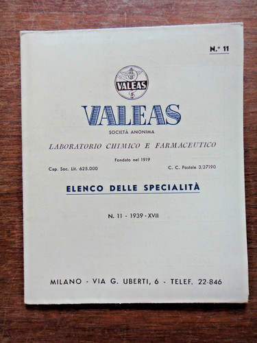 1939 vales laboratorio - laboratorio, chimico