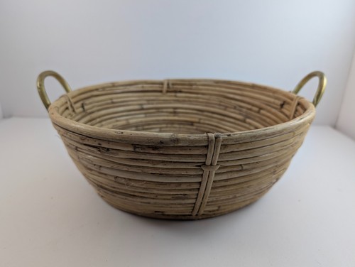 Cesto italiano vintage - , tessuto