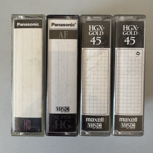 Vhs maxell panasonic - vhs-c, &