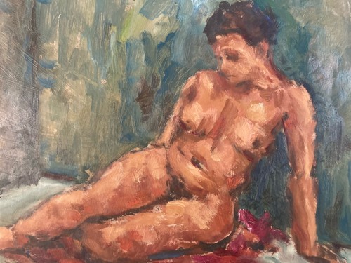 Bella pittura 1980 arte - pittura, donna