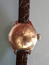 Reloj Invicta Automático Vintage Años 60 Mujer  25 Rubíes - Chapado en Oro