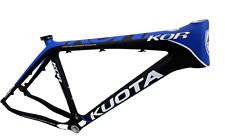 Telaio MTB carbonio Kuota KOR 27,5''' grande 18,5'' TT conico HT 9mm QR nero retrò
