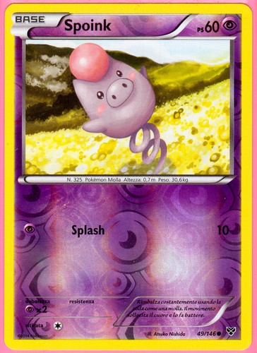 Spoink 146 comune foil - spoink,