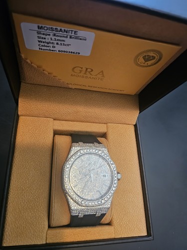 Orologio uomo cassa - cassa, moissanite