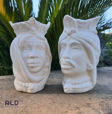 Teste di moro in terracotta