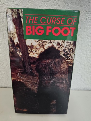 The curse bigfoot vhs 1989 - bigfoot,