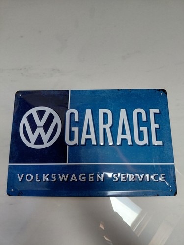 Targa metallo volkswagen - targa, in