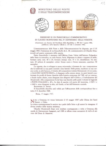1967 repubblica italiana - repubblica,