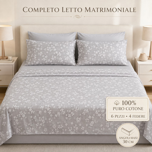 Completo letto matrimoniale - completo,