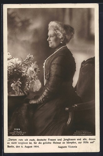 Cartolina imperatrice auguste - cartolina,