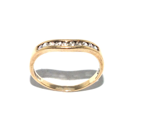 Donna 9ct oro giallo - 9ct, forcella