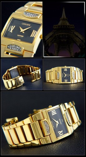 Rettangolo orologio cavadini - rettangolo,
