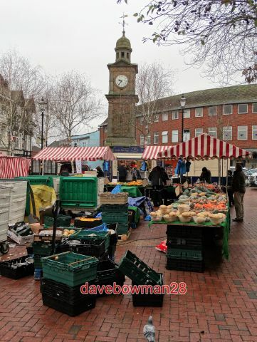 Photo the clock tower and - ,