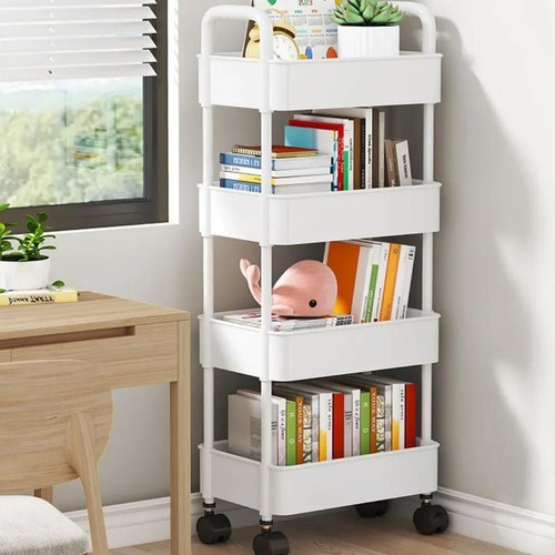 Libreria carrello portaoggetti - carrello,