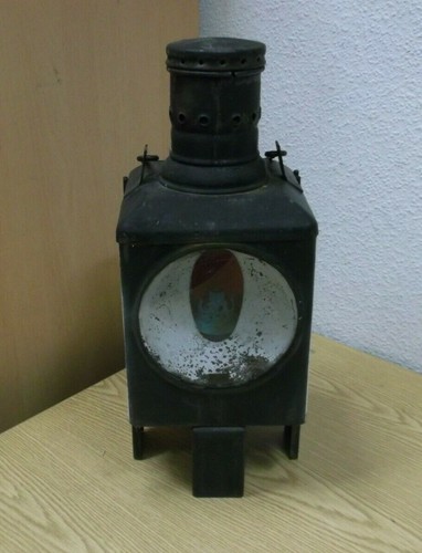 Lampada ferroviaria anni 70 - lampada,