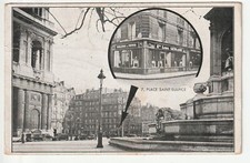 NANCOIS TRONVILLE - Meuse - CPA 55 - Carte publicitaire des Ets LOUIS LEBLANC