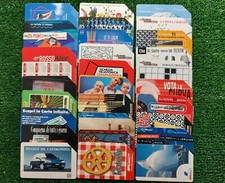 LOTTO 30 SCHEDE TELEFONICHE DIVERSE ITALIA TELECOM SIP STOCK CARTE S008