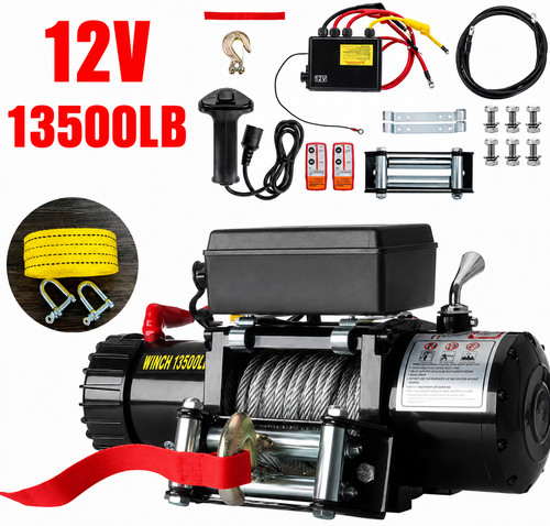 13500lb argano elettrico 12v - 13500lb,