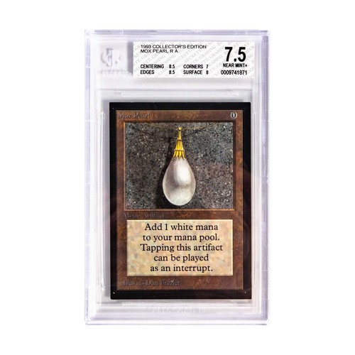 Wotc magic graded card mox - magic,