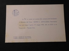 Invito Giuramento Corso Leone