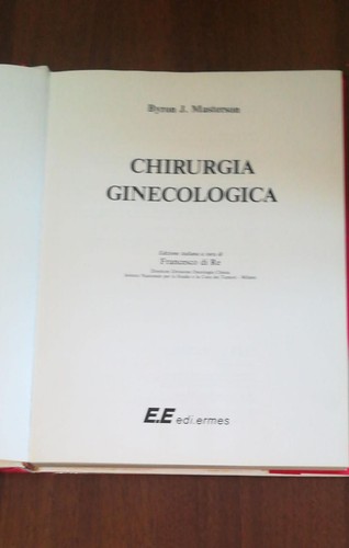 "Chirurgia ginecologica"