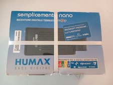 Humax Ricevitore Digitale Terrestre Nano Dtt2100 Dgtvi Interattiva Pay Per View