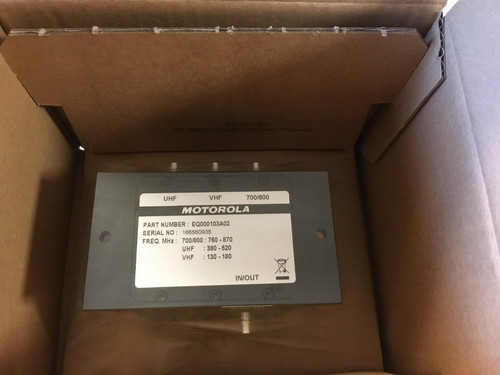 Nuovo motorola eq000103a02 uhf - nuovo,