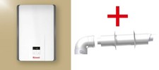 Scaldabagno RINNAI 11 litri a gas METANO da interno -  ONE Kit fumi incluso