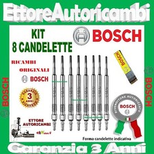 8 CANDELETTE BOSCH MERCEDES
