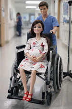 Pregnant Fashion Doll fits