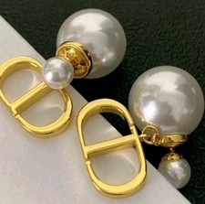 ORECCHINI DIOR CD Pearl