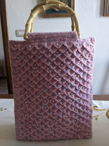 Borsa donna fatta mano - fatta,
