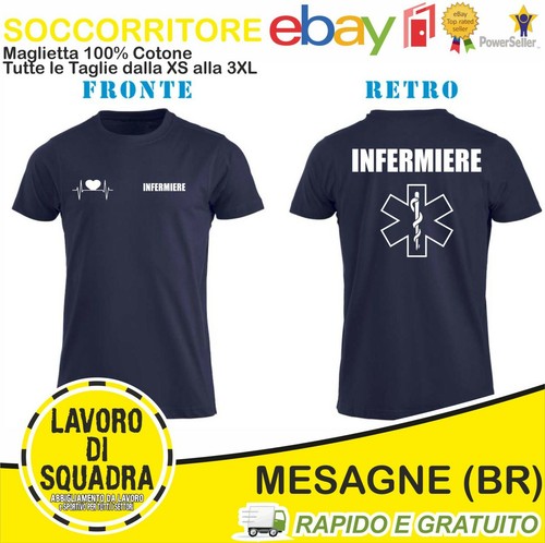 Maglietta shirt infermiere - maglietta, t