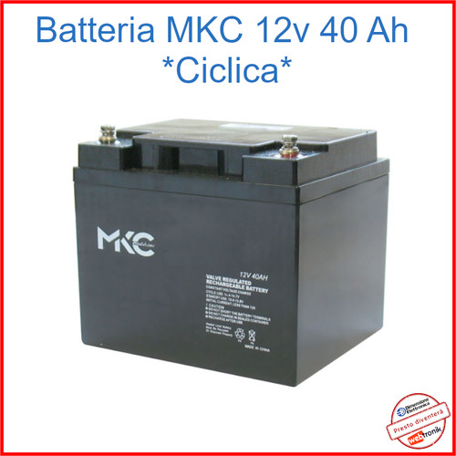 Batteria piombo 12v 40ah - 12v,