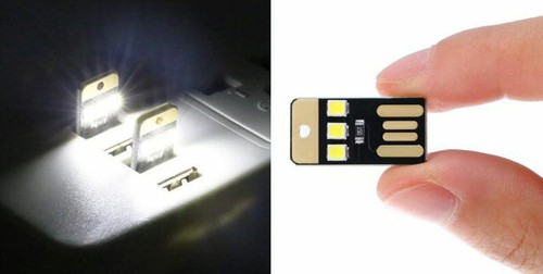 Mini usb led luce bianca - mini,