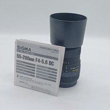 Sigma 55-200 mm obiettivo F4-5.6 DC per fotocamere reflex digitali Canon