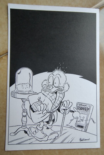 Zio paperone cartolina - zio,