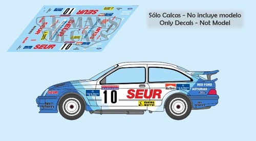 Decals ford sierra cosworth - decals,