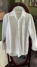 Camicia bianca lunga con
