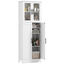 HOMCOM Mobile Bagno Alto con