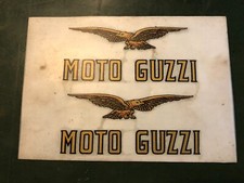 DECALCOMANIA MOTO GUZZI ORO PER SERBATOIO STICKERS DECAL PER MOTO D'EPOCA