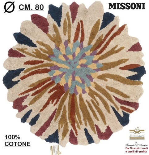 Tappeto rotondo missoni 100 - missoni, 100%