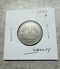 1950 F Deutsche 1 One Mark